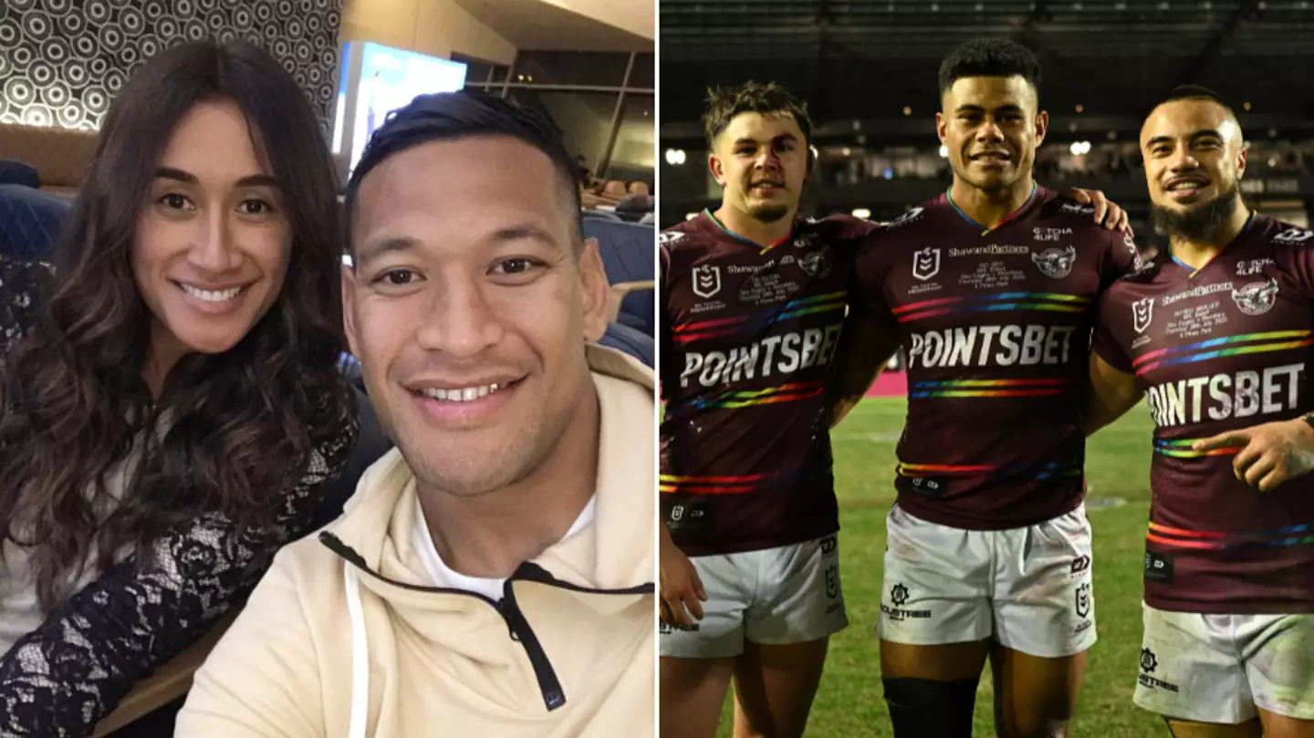 'What A Joke': Folau Family Unloads On Rainbow Pride Jersey Saga