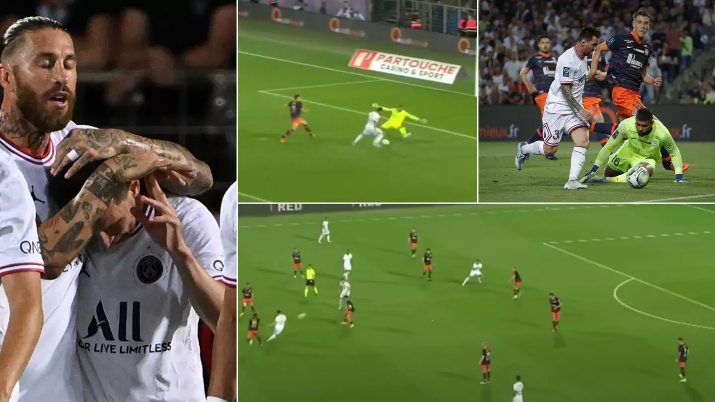 Compilation Of Lionel Messi's Impressive Performance Vs Montpellier Shows What PSG Have Been Missing This Season