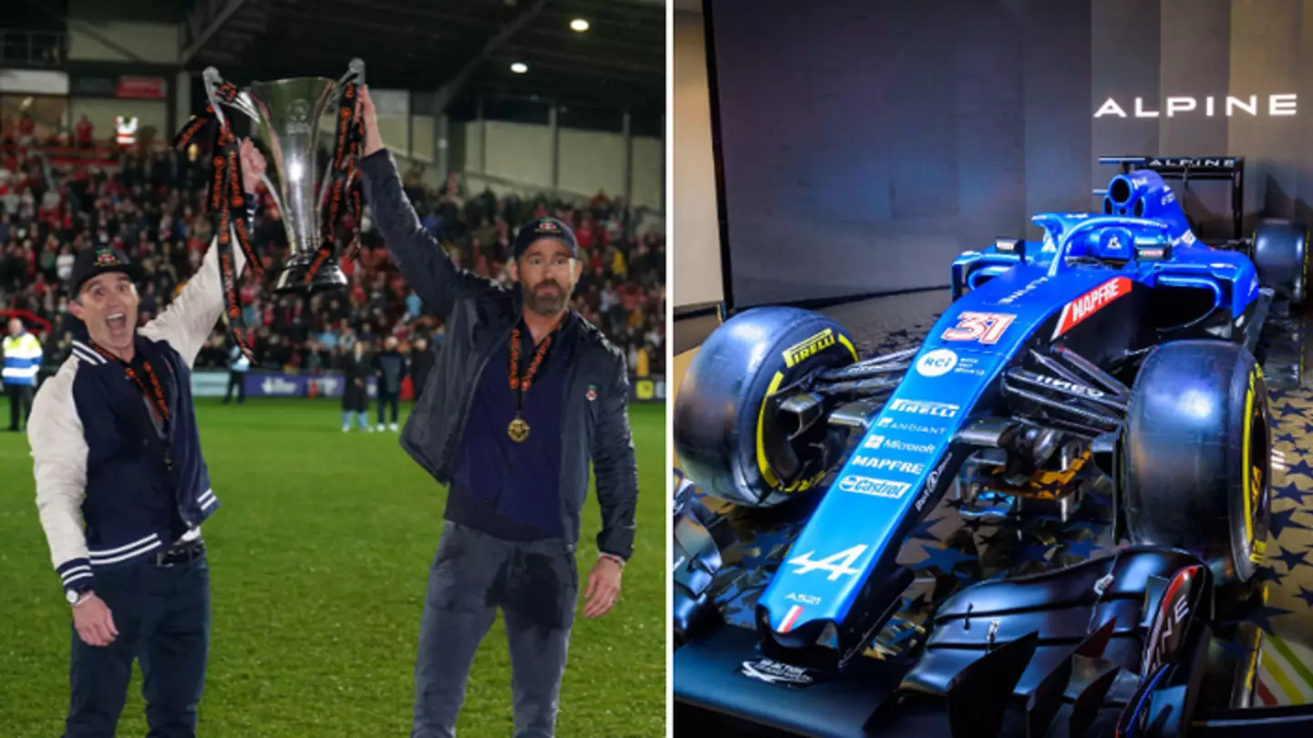 Wrexham owners Ryan Reynolds and Rob McElhenney buy stake in F1 team Alpine