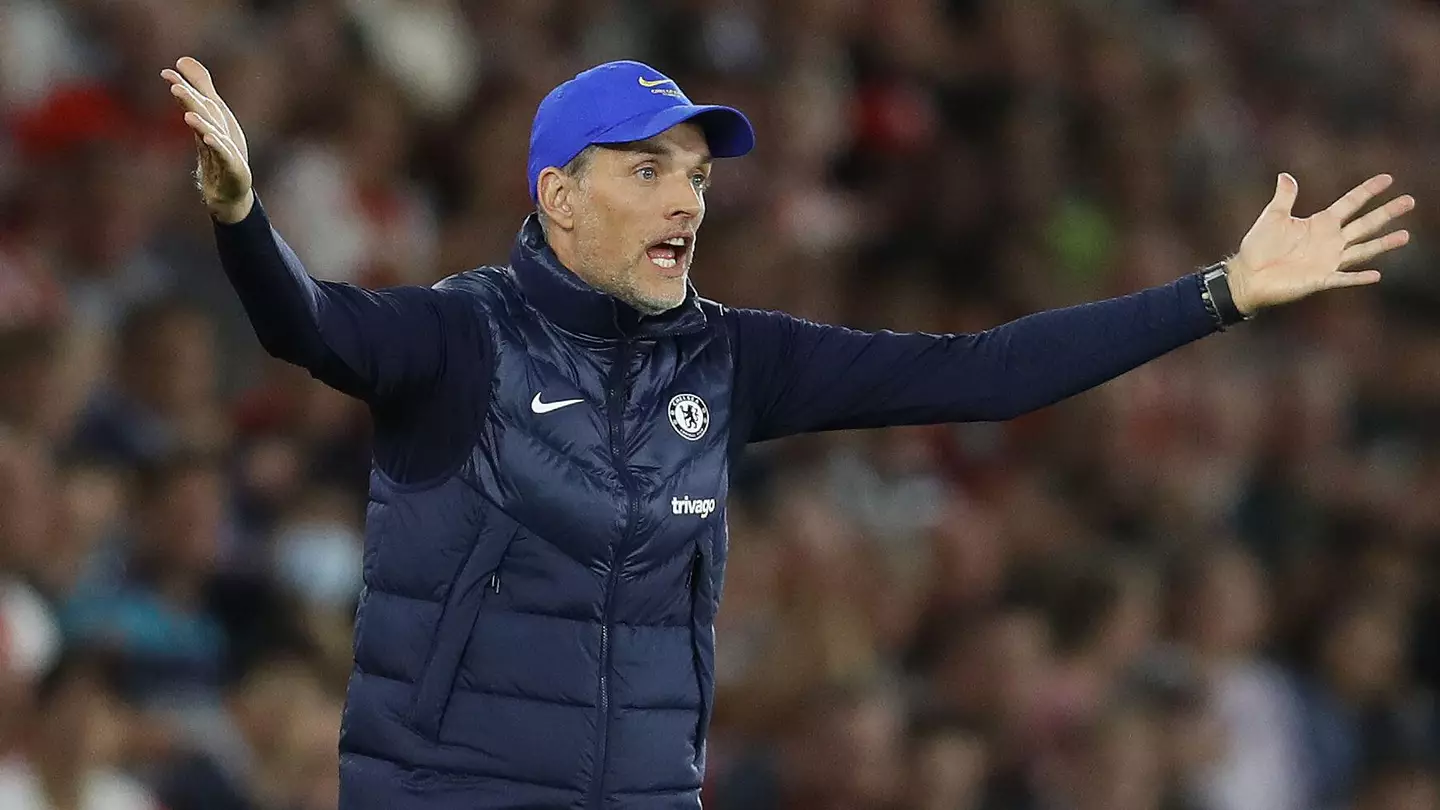 Thomas Tuchel as Chelsea faced Southampton. (Alamy)