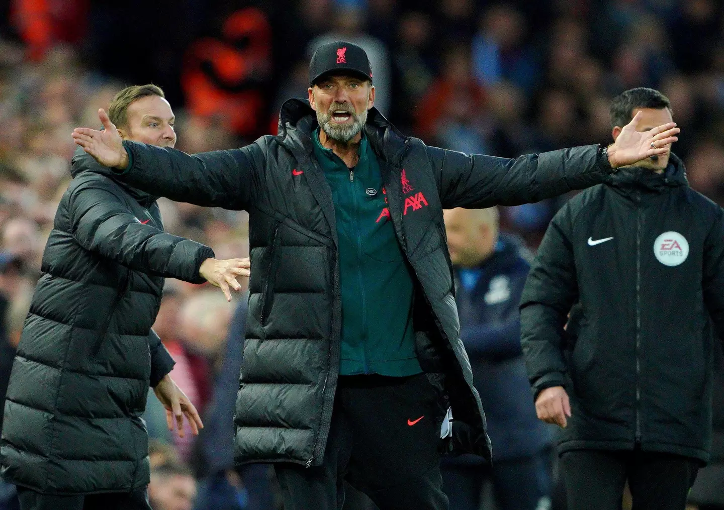 Klopp apologised for his touchline behaviour after the match (Image: Alamy)