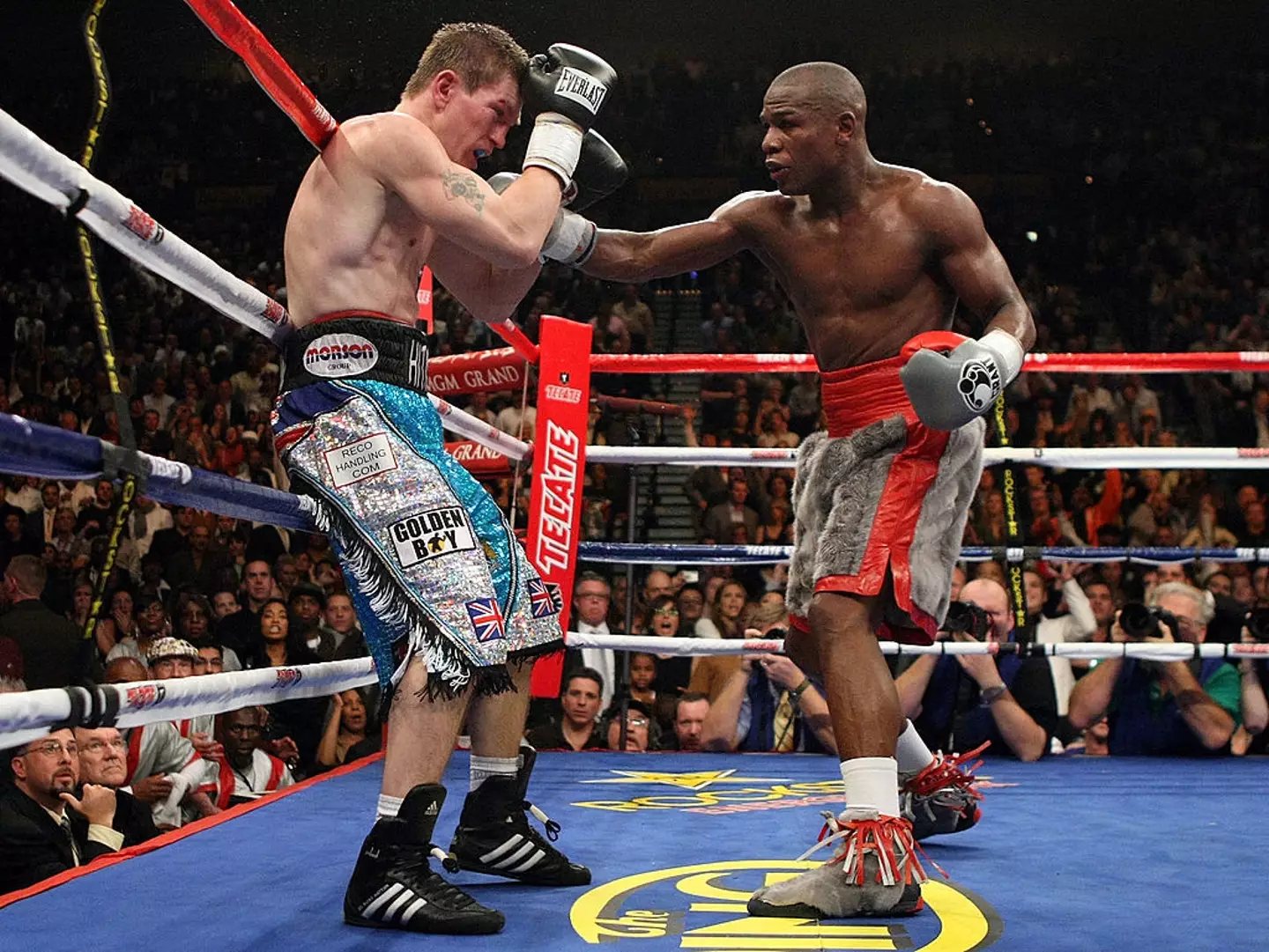 Hatton fought Mayweather in 2007 (Image: Getty)