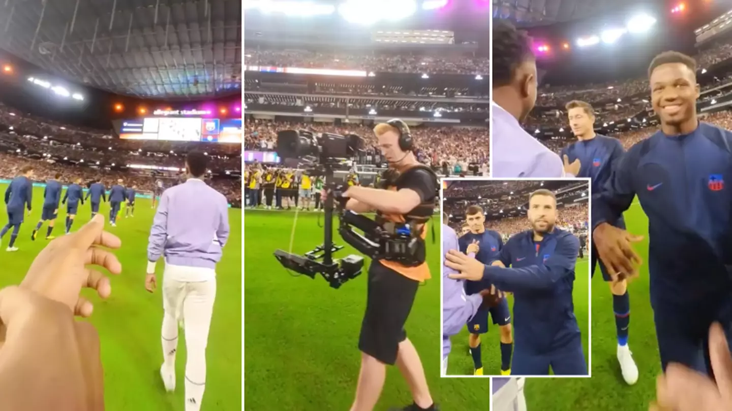 David Alaba Wears GoPro On His Chest To Give Fans Incredible POV Footage Of El Clasico Build-Up