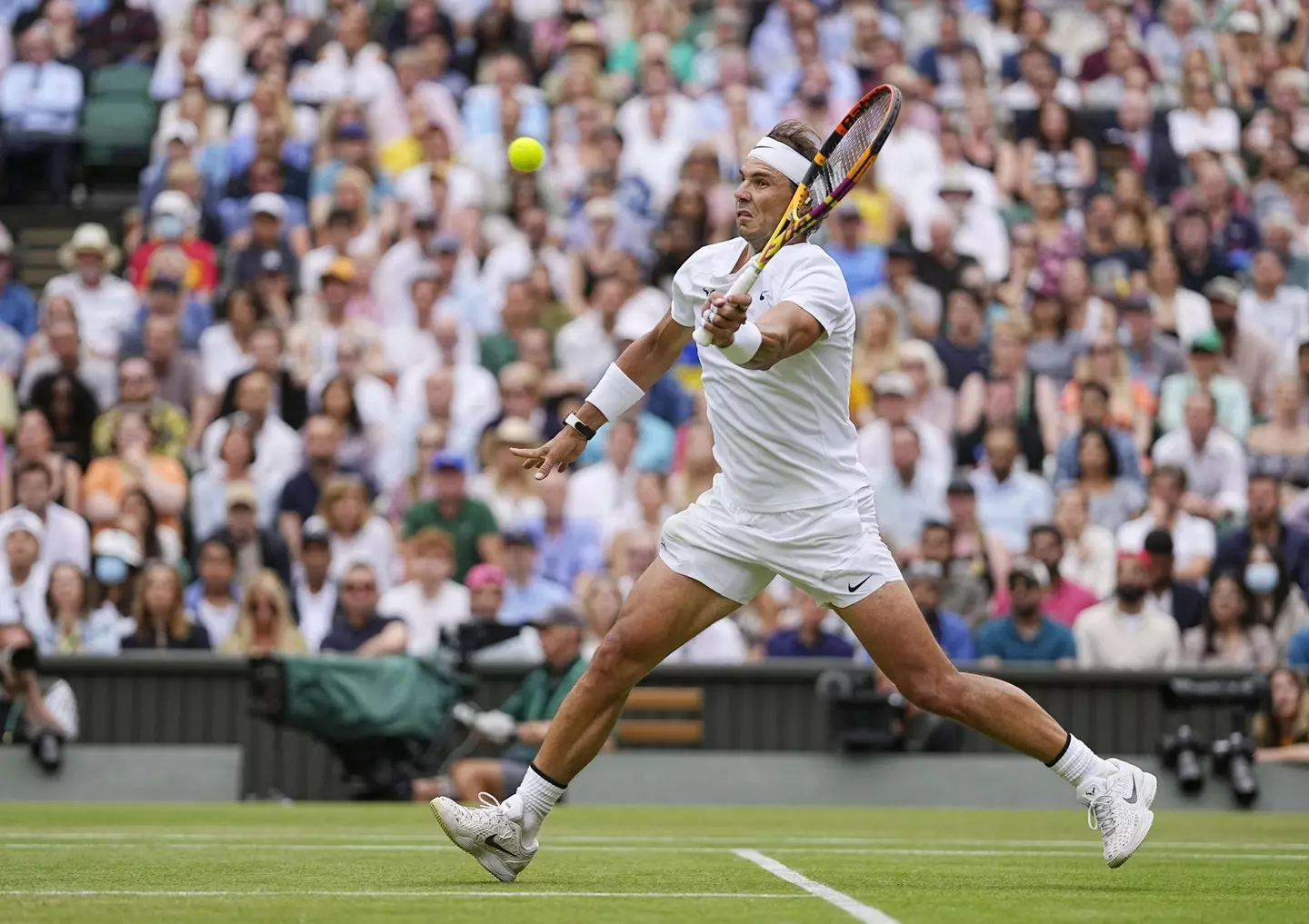 Nadal had to battle hard just to beat Fritz but it came at a cost. Image: Alamy