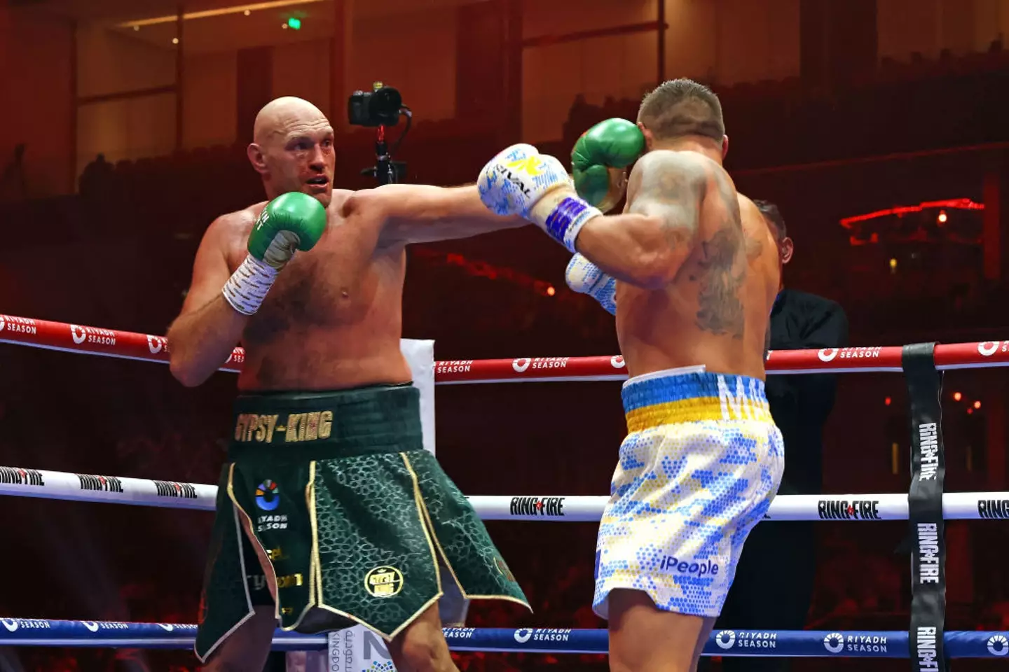 Fury was beaten by Usyk in Saudi Arabia (Image: Getty)