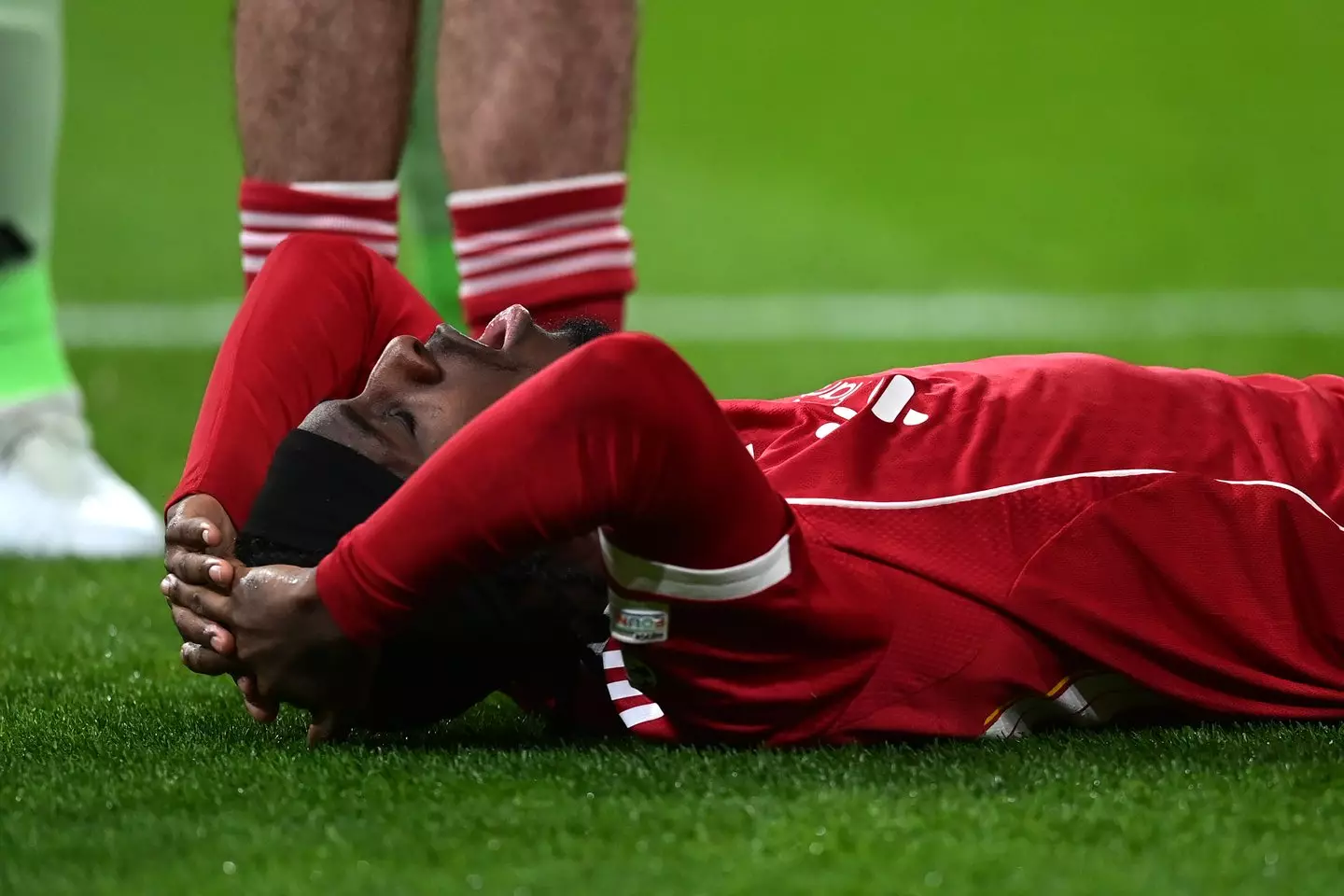 Frimpong has been ruled out for "a few weeks" after picking up a groin injury against Qarabag on Wednesday. Image credit: Getty