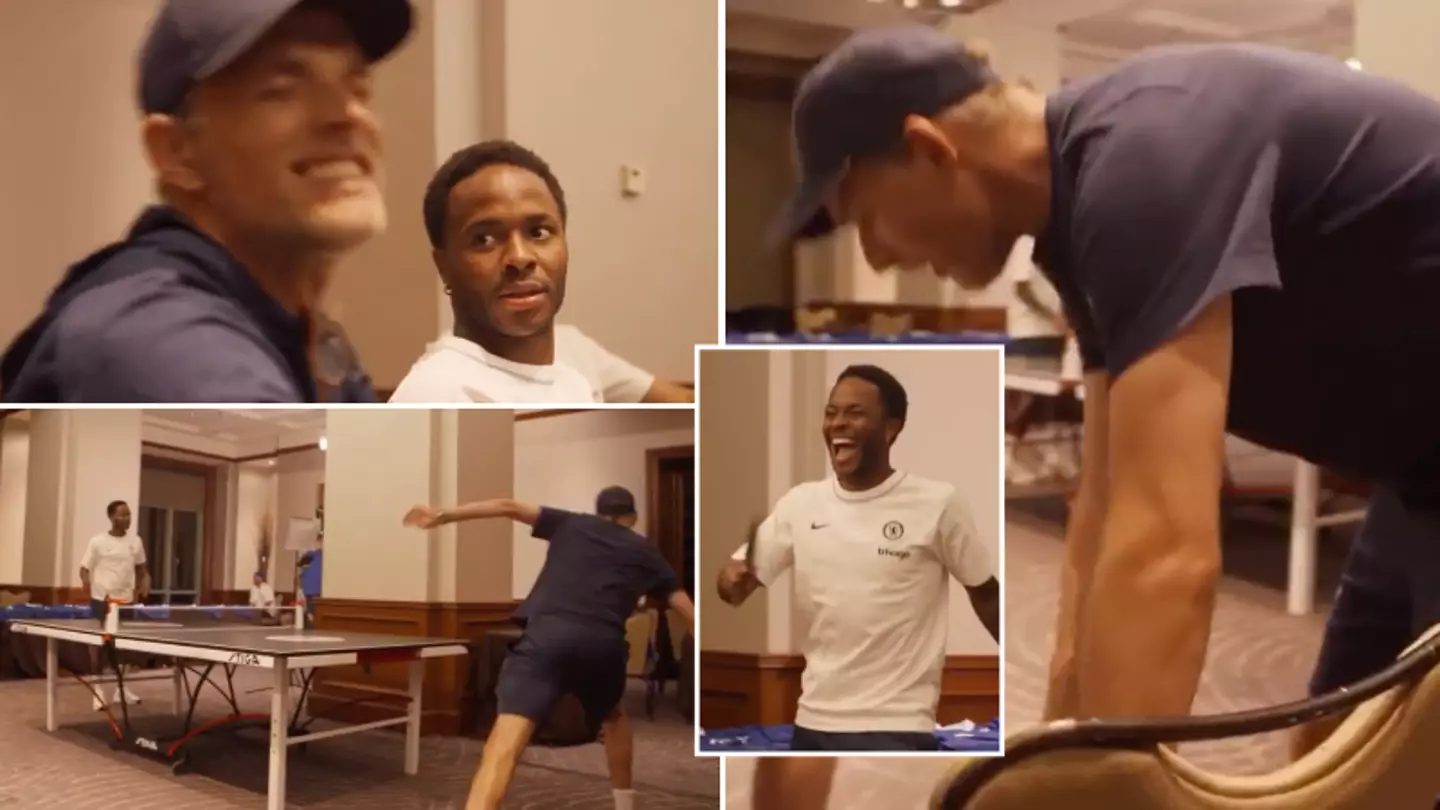Thomas Tuchel Didn't Think Raheem Sterling Could Beat Him At Table Tennis, He Was Very Wrong