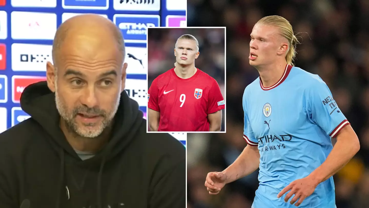 Pep Guardiola reveals what Erling Haaland will do during the World Cup