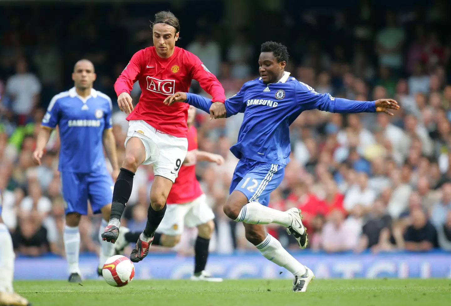 Mikel won 11 major trophies with Chelsea after turning down United. (Image: Getty)