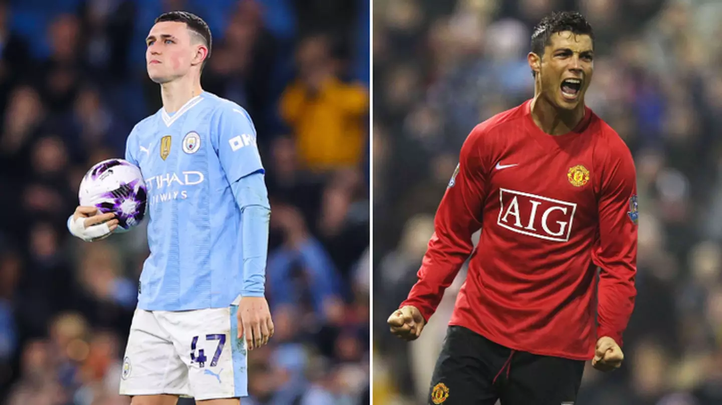 Phil Foden matched Cristiano Ronaldo record during Man City win