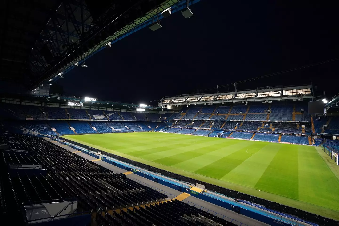 General view inside the ground at Stamford Bridge. (Alamy)