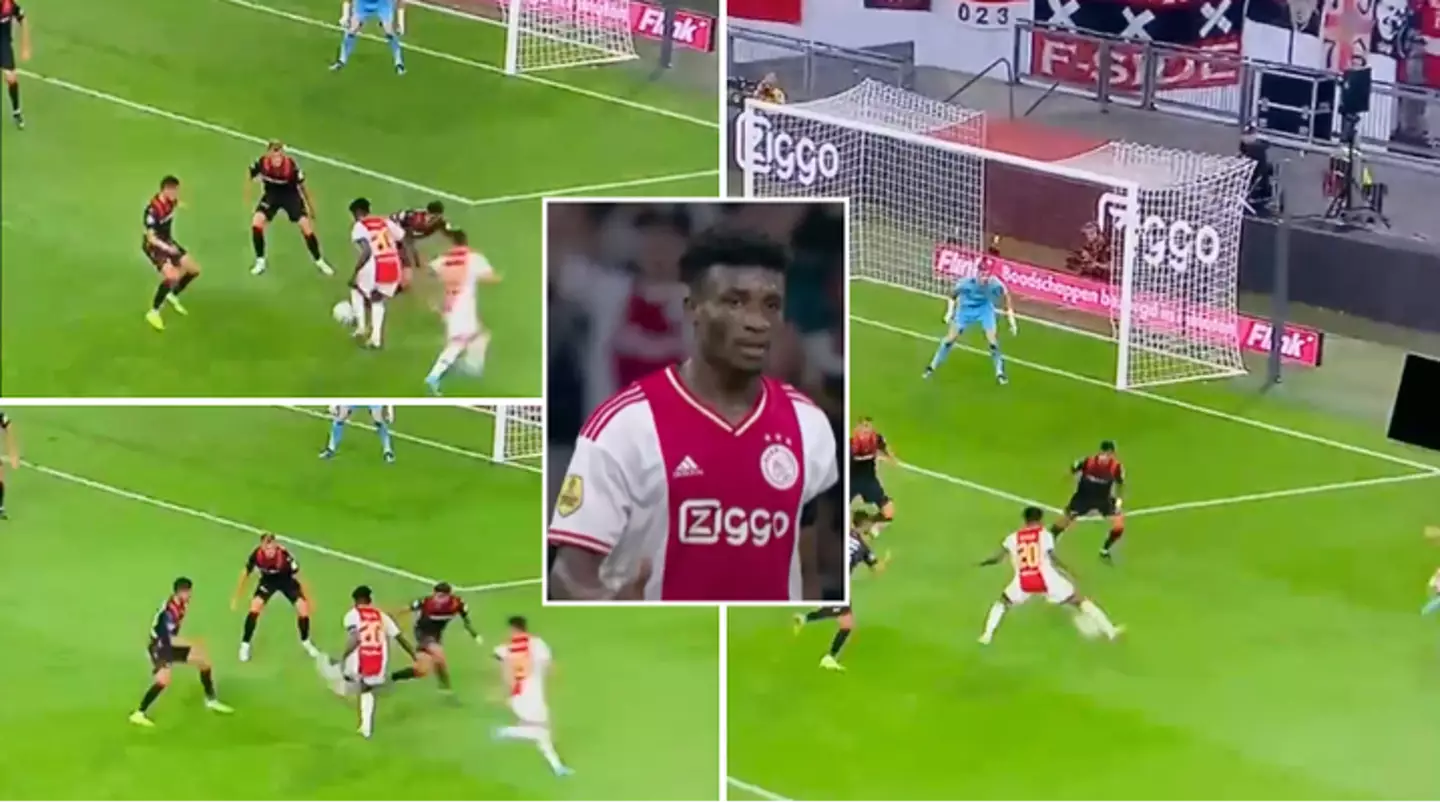 Ajax's Mohammed Kudus produced an outrageous piece of skill that has fans drawing comparisons to Ronaldinho