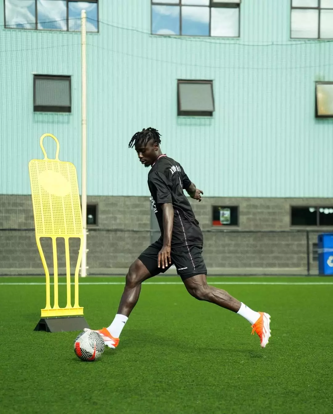 He trained harder than ever to improve his spacial awareness. Image credit: instagram/georgiinho11