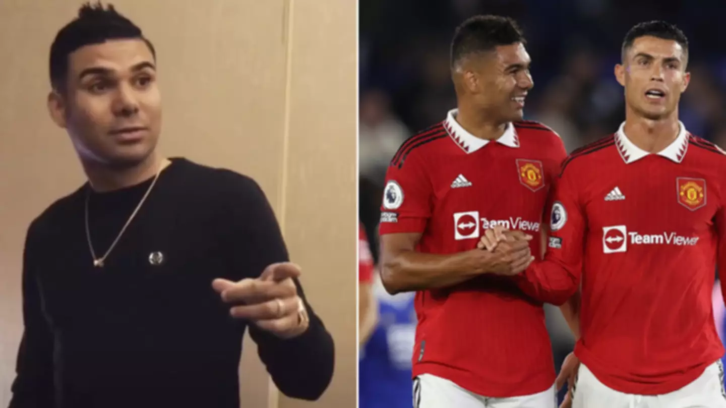 Casemiro picked Cristiano Ronaldo in his top three 'greatest' players of this generation