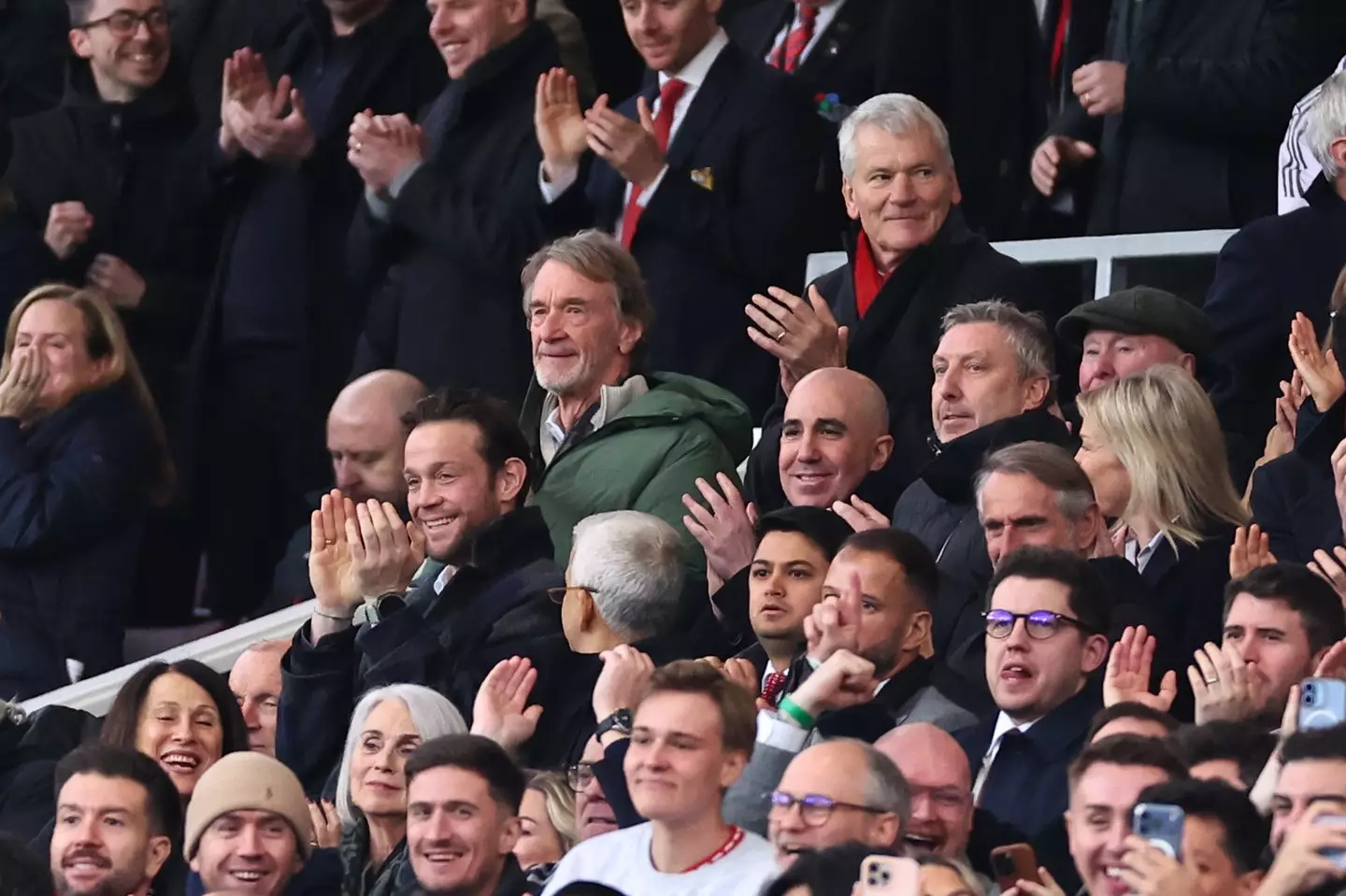 Sir Jim Ratcliffe attends last month's Manchester derby. Image credit: Getty