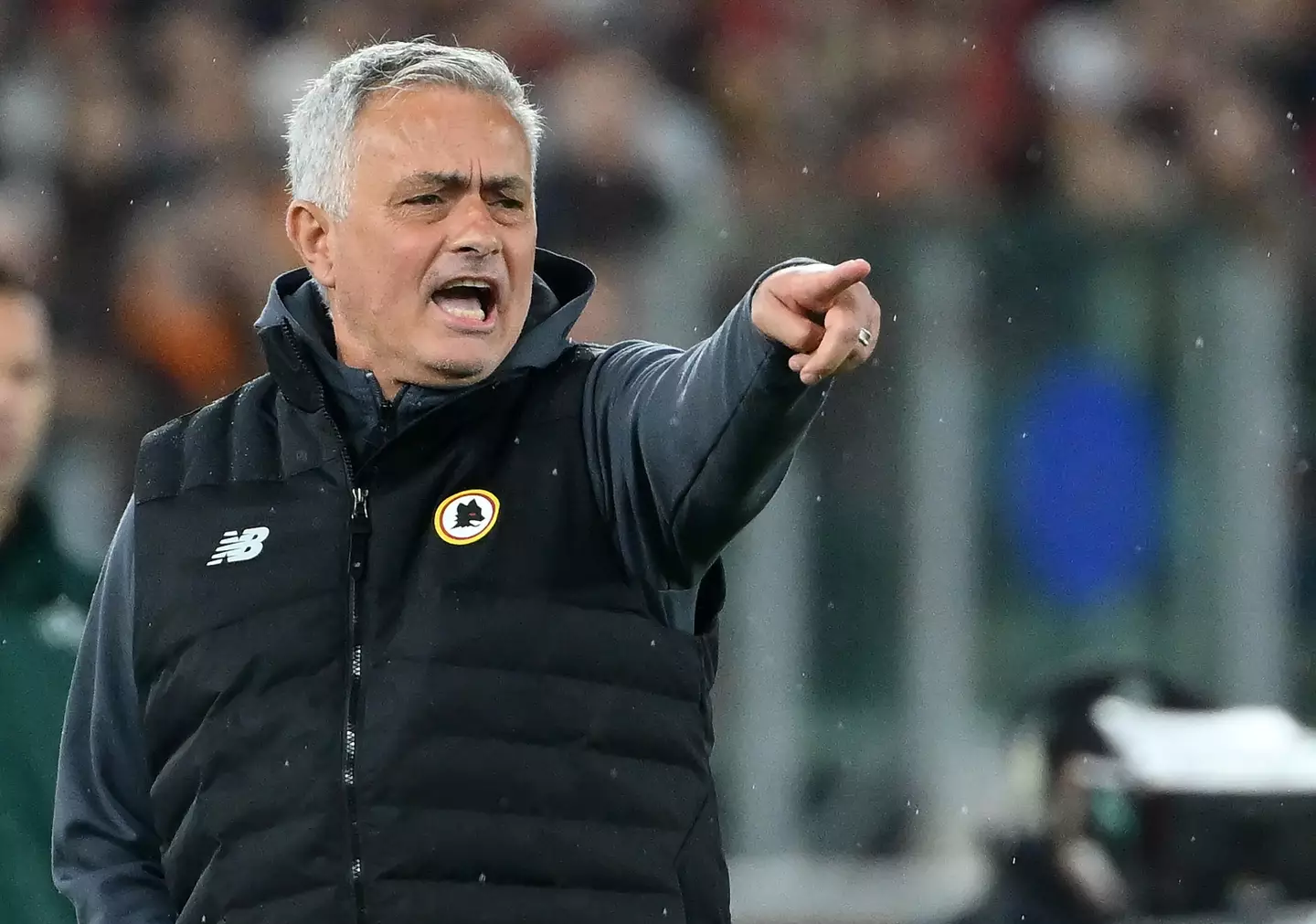 Mourinho was clearly emotional at full-time.