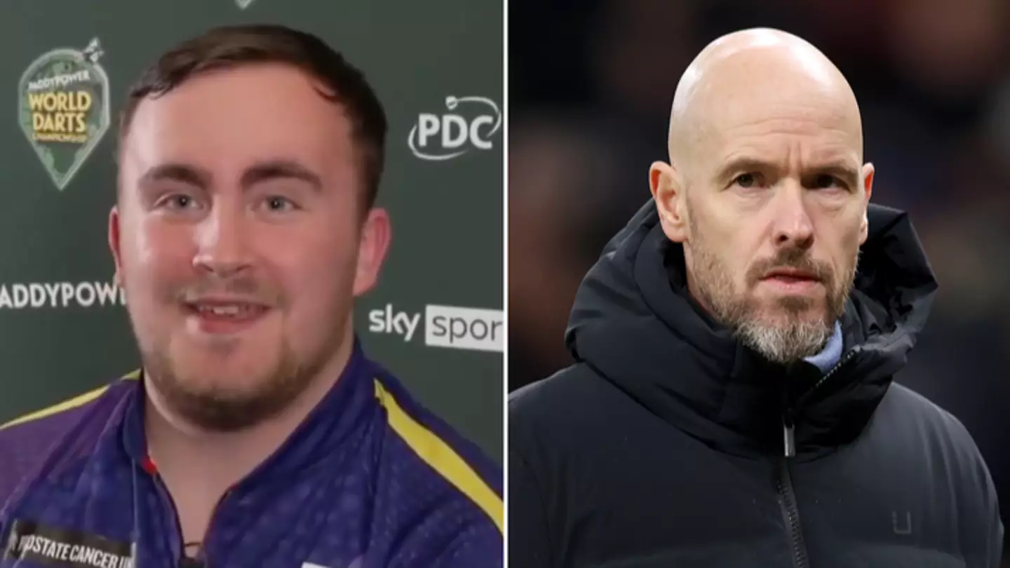 Luke Littler has had his say on if Man Utd should sack Erik ten Hag or not as post resurfaces
