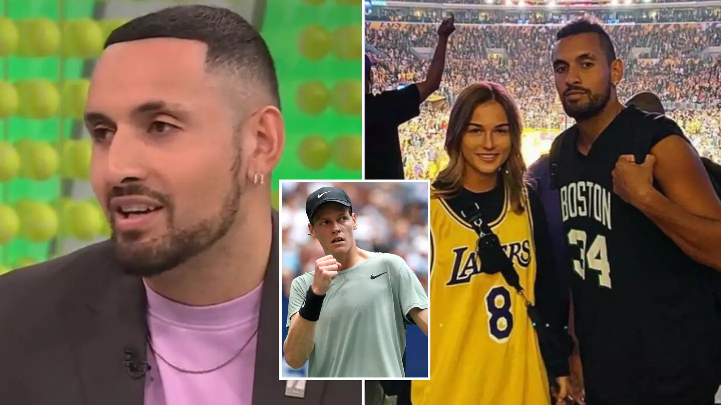 Nick Kyrgios speaks out amid calls for him to be sacked for 'disgusting' comment about ex Anna Kalinskaya