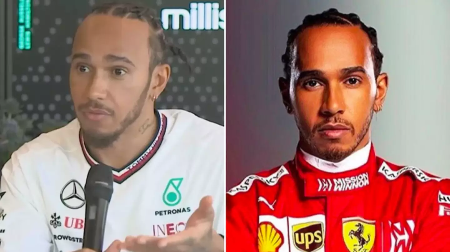Lewis Hamilton snaps at F1 journalist with X-rated answer over Ferrari switch