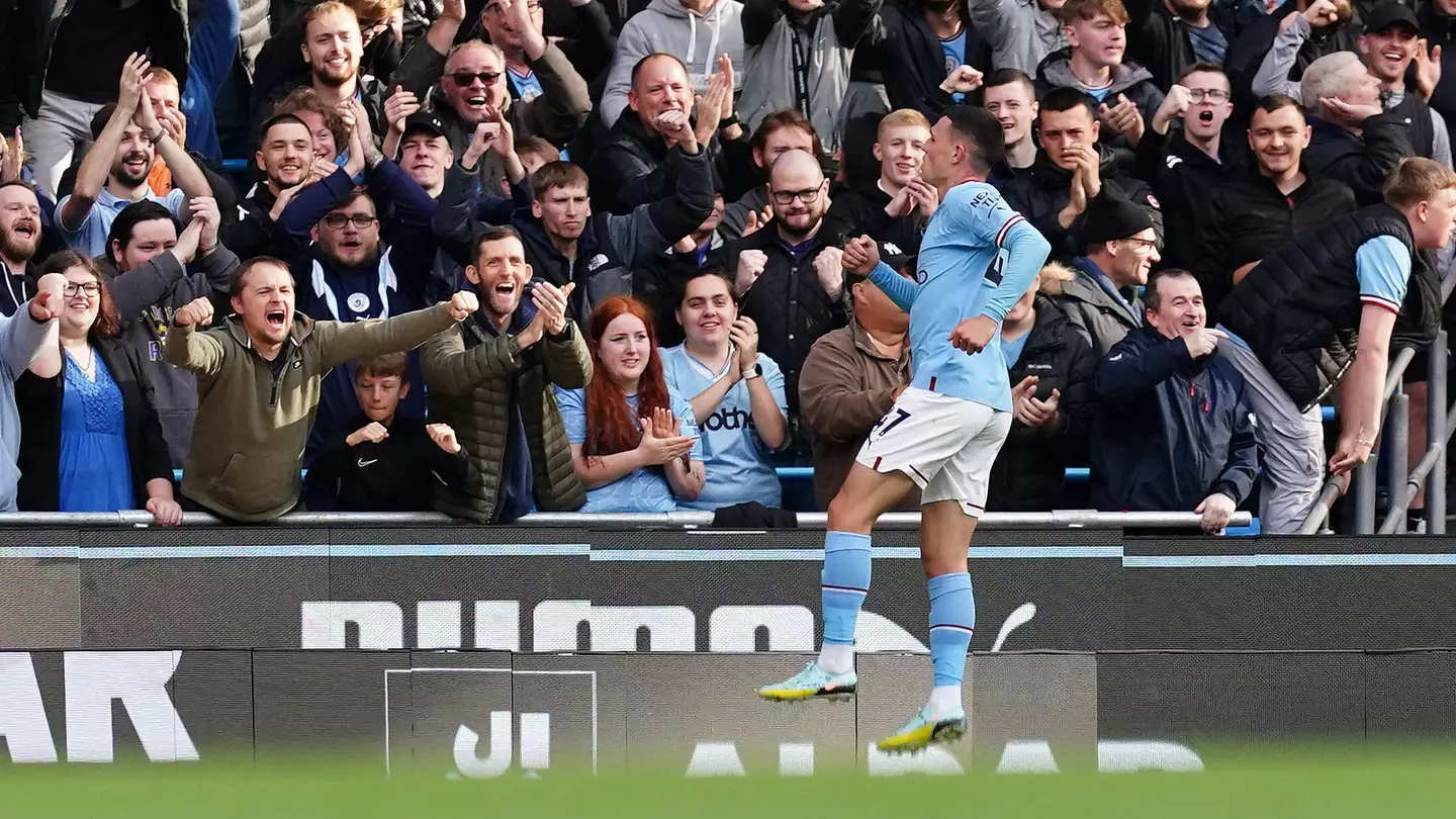 Foden scores for City (PA Images / Alamy)