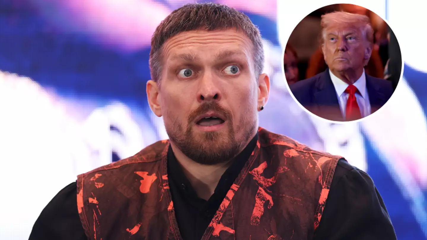 Oleksandr Usyk sends Donald Trump ‘live in my house for one week’ message