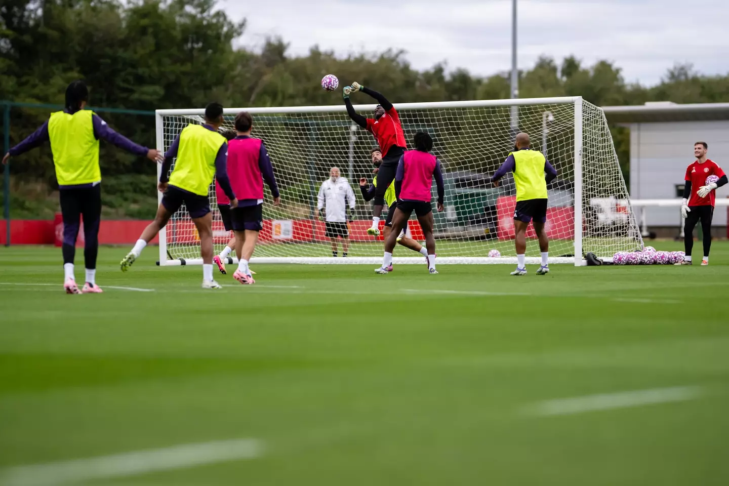 Onana pictured in training. Image credit: Getty