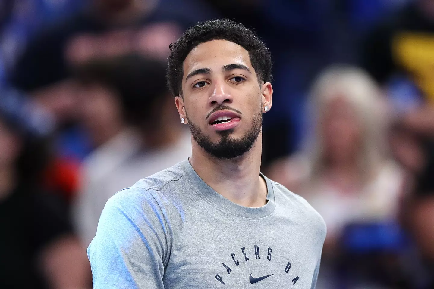 Tyrese Haliburton suffered an injury during Game 7 of the NBA Finals { Photo by Justin Ford/Getty Images}