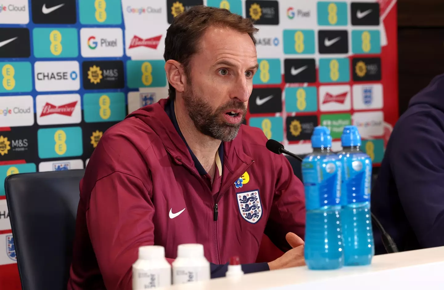 Southgate pushed back against reports linking him to Man Utd (Getty)