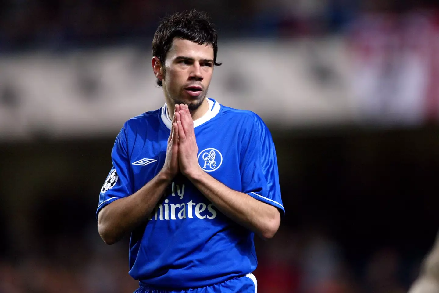 Mateja Kezman was the first man to take the No 9 shirt after Jimmy Floyd Hasellbaink (image: Alamy)