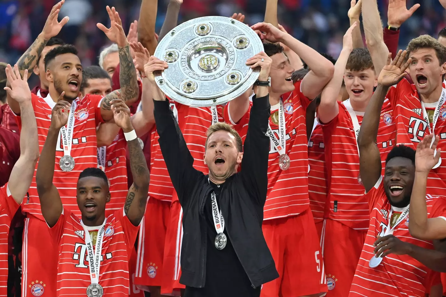 Bayern Munich have won 10 Bundesliga titles in-a-row. Image: PA Images