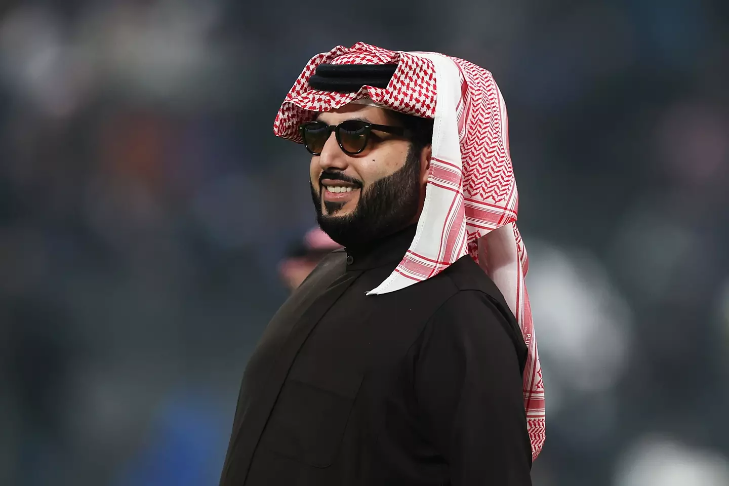 Turki Alalshikh hopes to make Tyson Fury vs. Anthony Joshua. Image: Getty