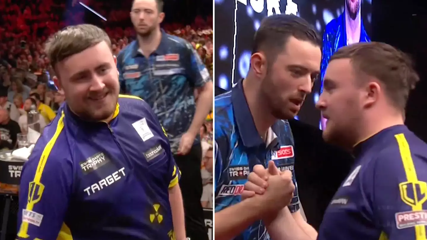 Luke Littler accused by fans of 'giving up' during loss to world champion Luke Humphries