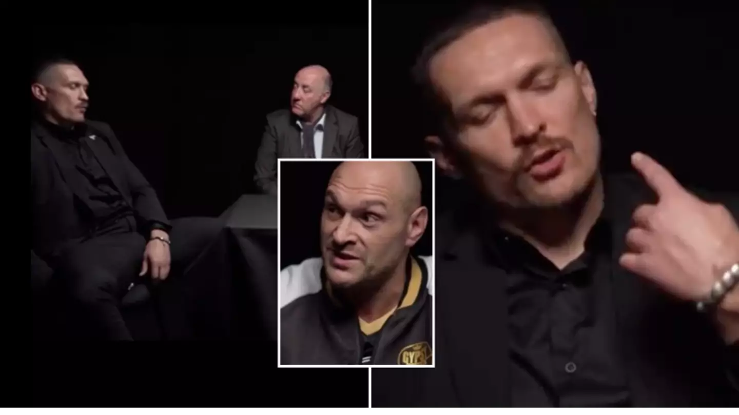 Oleksandr Usyk gives the coldest response after being mocked by Tyson Fury for wearing earring