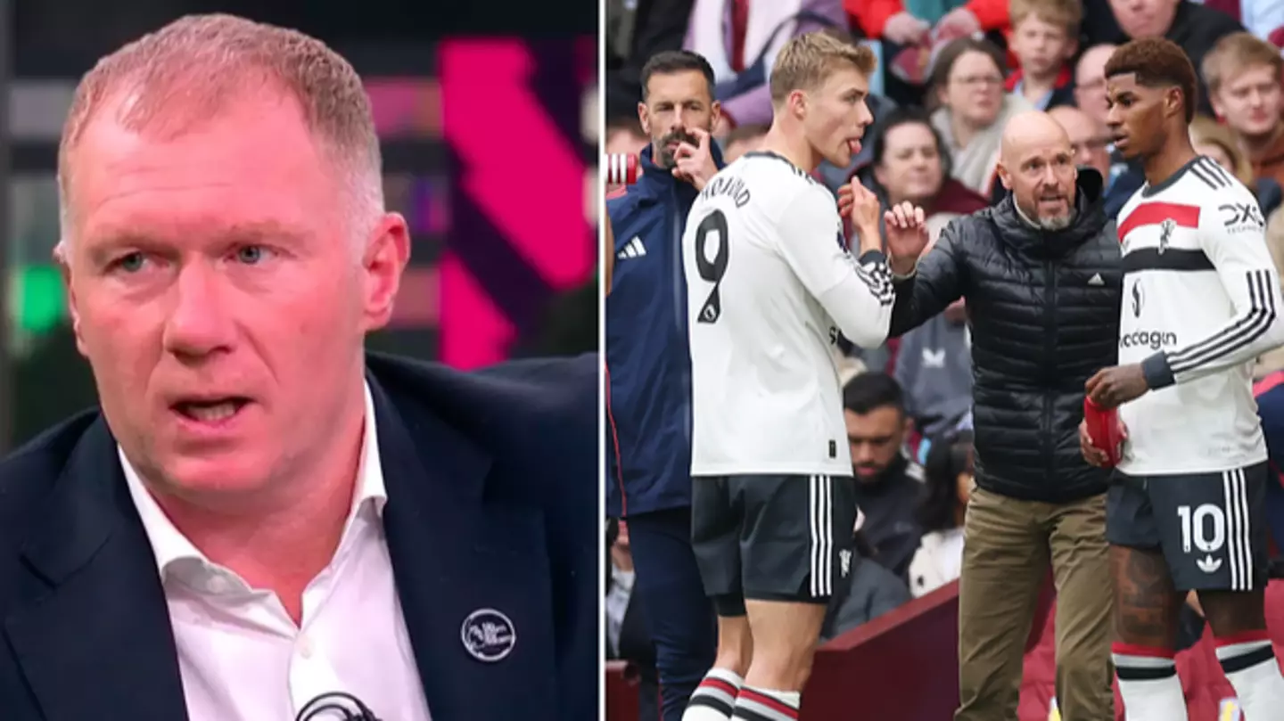 Paul Scholes launches scathing attack on five Man Utd players as Erik ten Hag future hangs in the balance