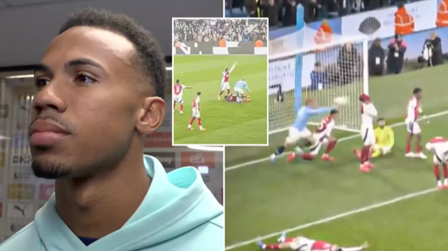 Gabriel breaks silence on Erling Haaland incident with ice-cold response that sets up next Arsenal vs Man City fixture perfectly