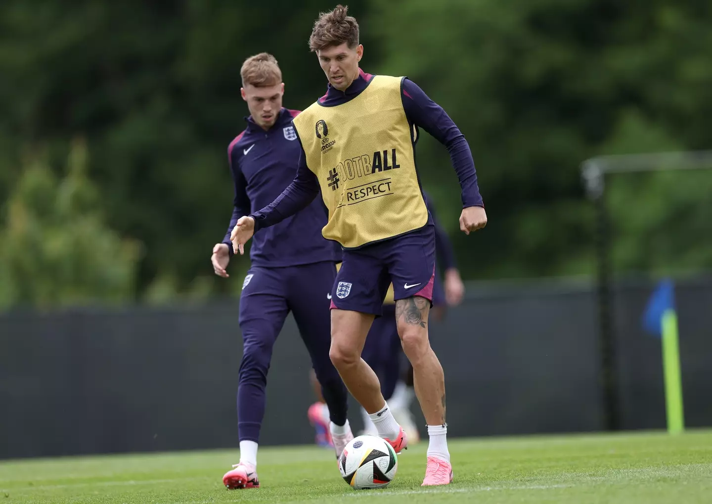 John Stones trained on Saturday ahead of the Serbia clash (Getty)