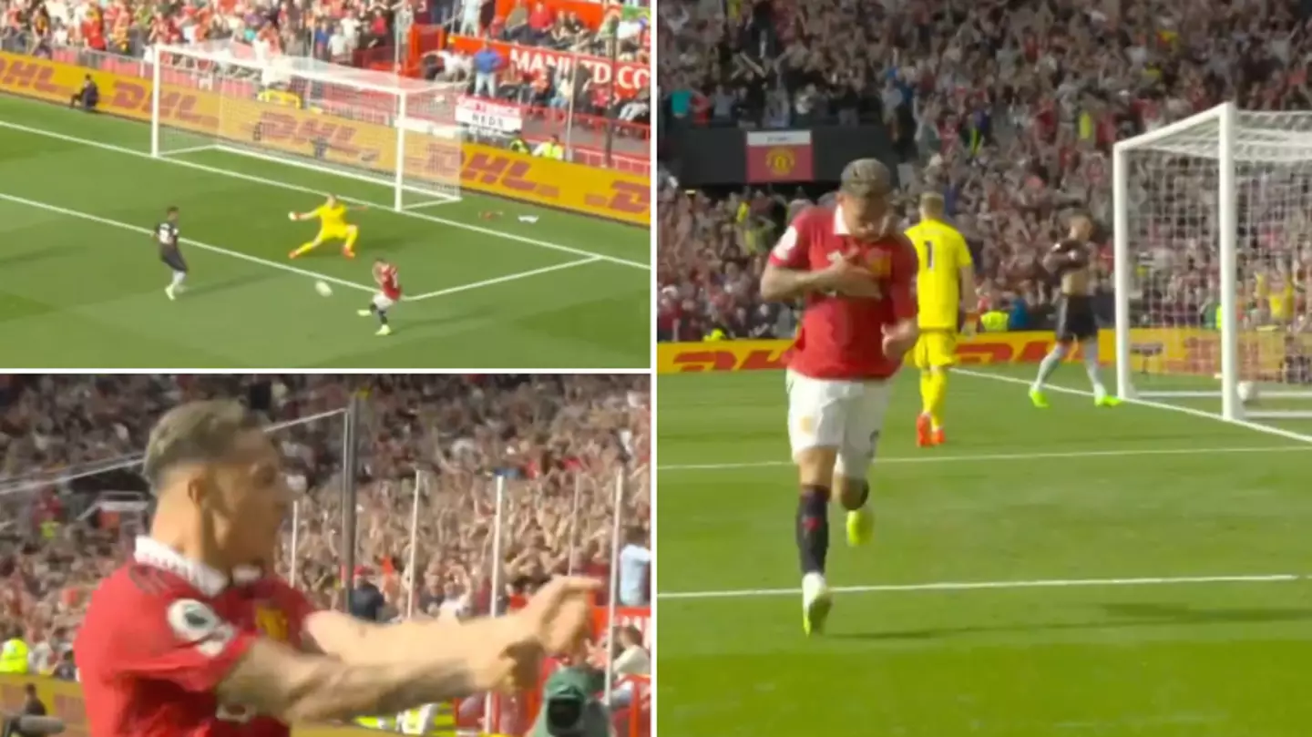 Antony announces his arrival at Manchester United with dream debut goal against Arsenal