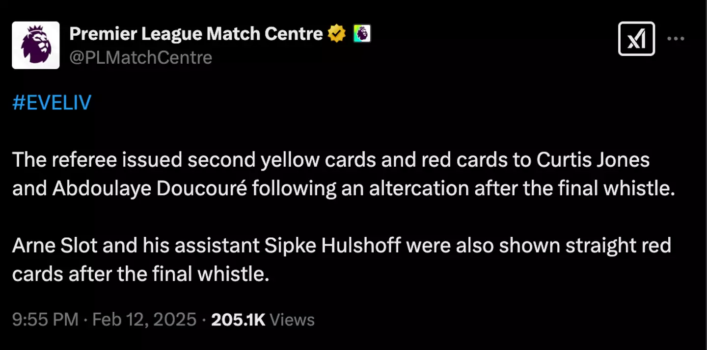 Image: Twitter/@PLMatchCentre