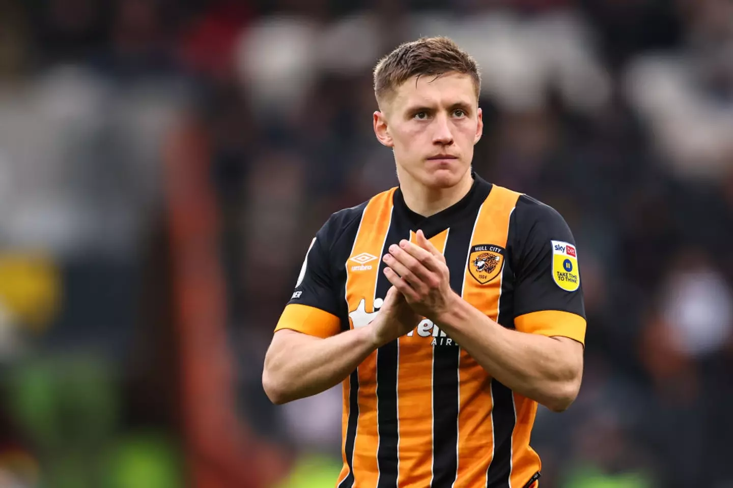 Hull midfielder Greg Docherty pictured (