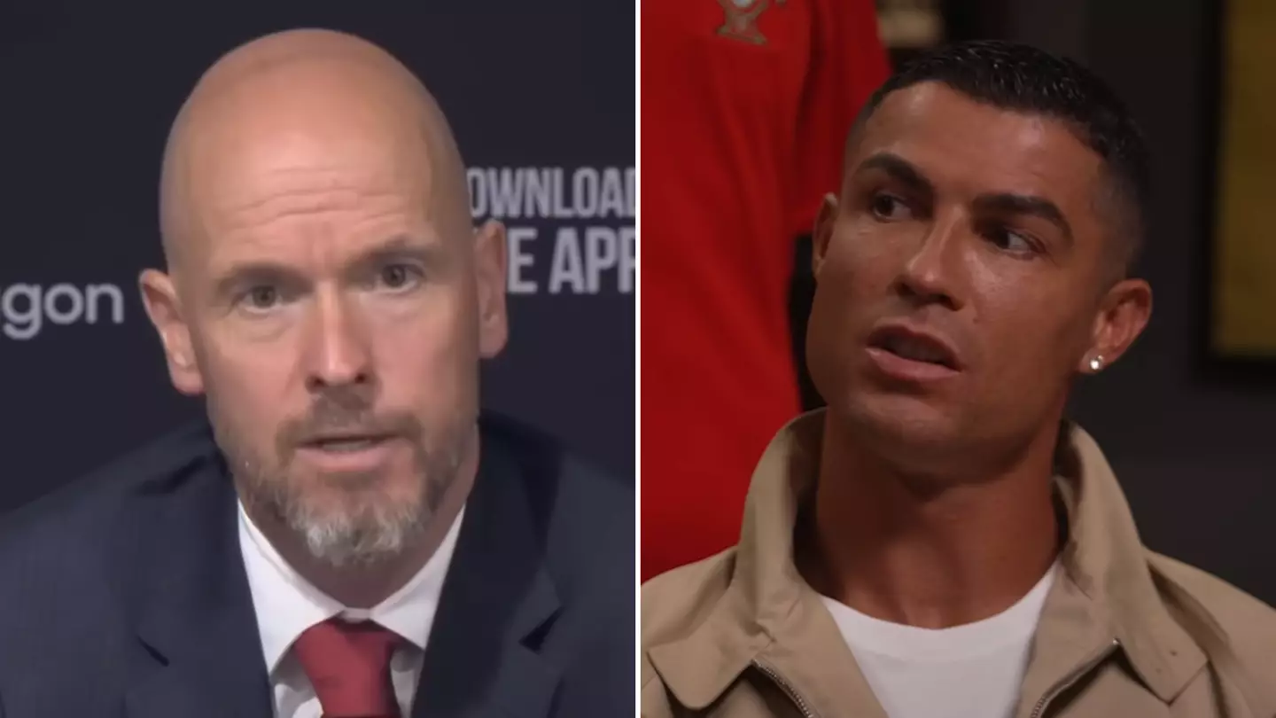 Erik ten Hag issues brutal response to Cristiano Ronaldo after being slammed by Man Utd icon
