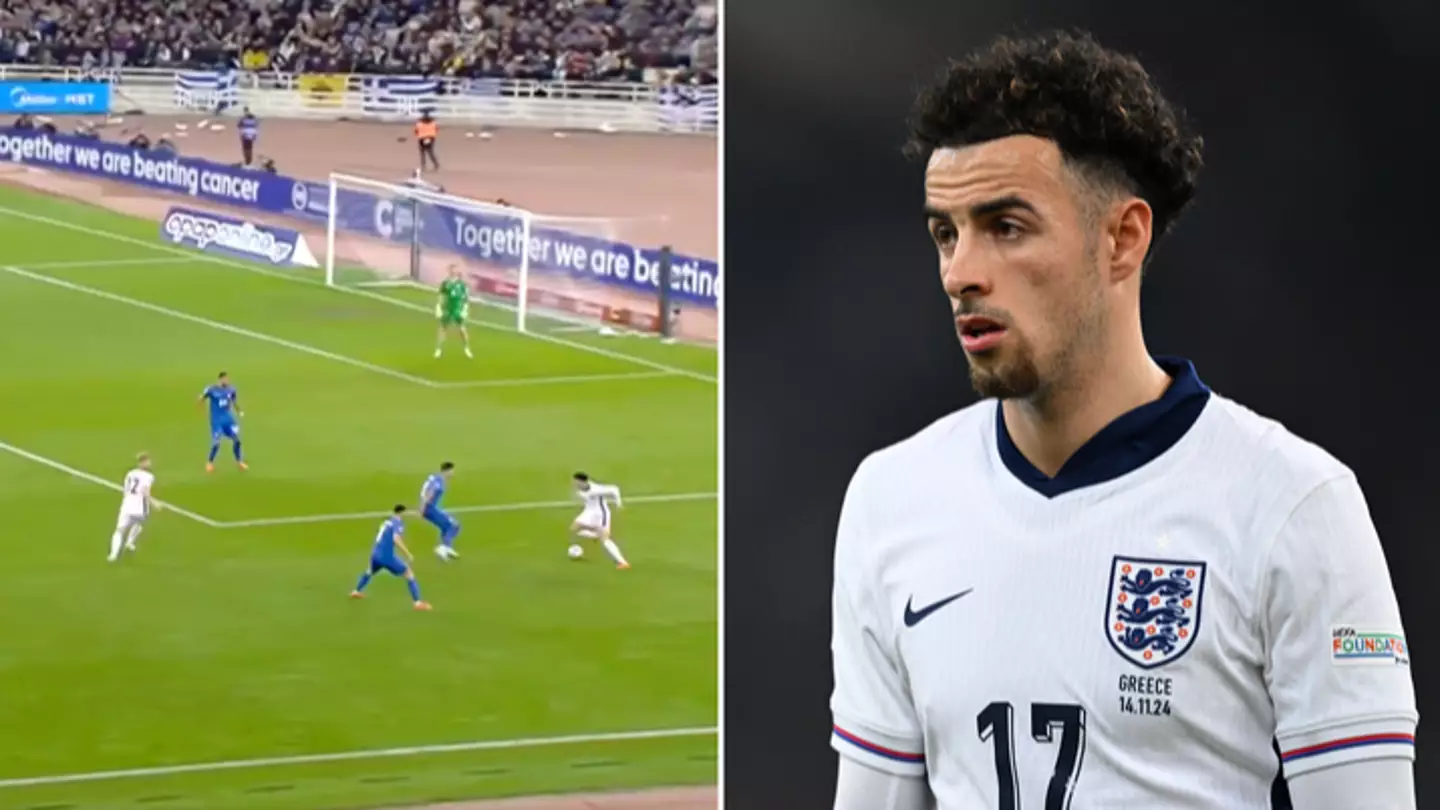 England fans in disbelief at what ITV commentator said after Curtis Jones moment in win over Greece