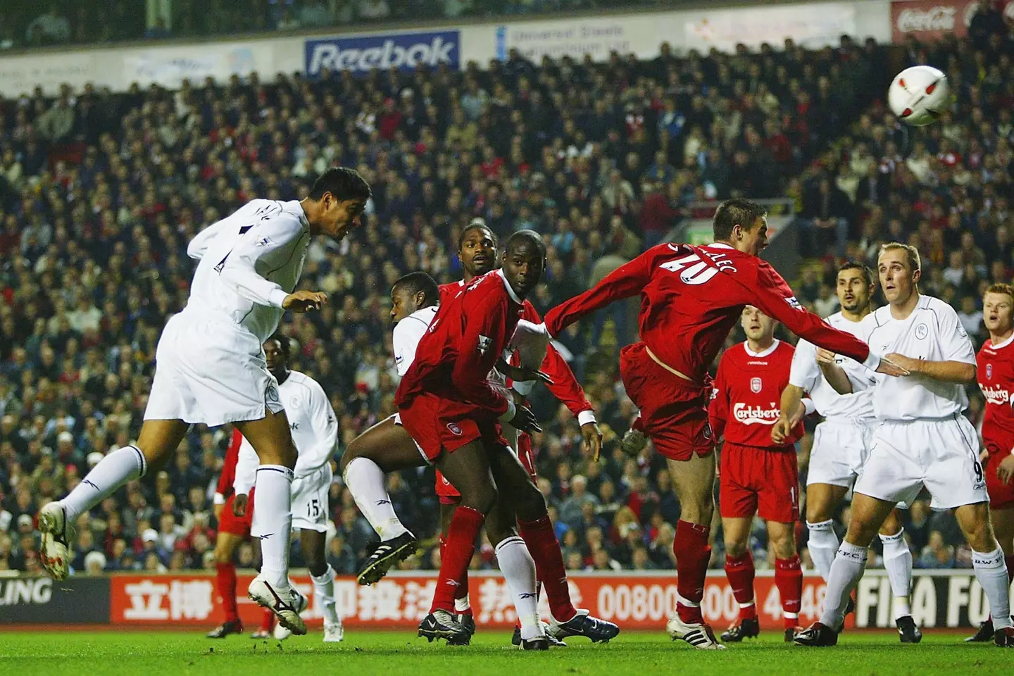 Mario Jardel failed to score in the Premier League but bagged a goal against Liverpool in the Carling Cup. Image: Getty