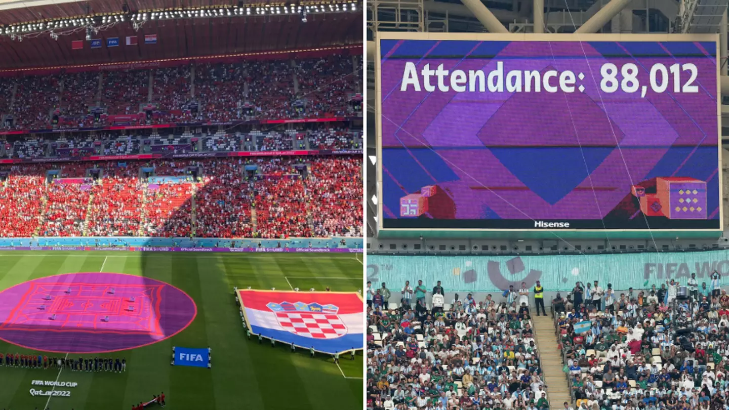 'There must be some tiny, tiny people': Photo further exposes World Cup attendance lie