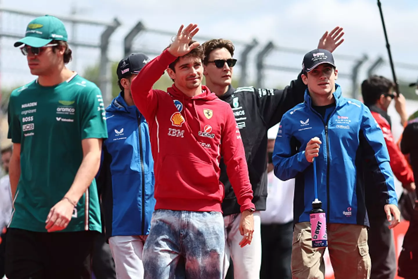 Charles Leclerc and George Russell both enjoyed strong seasons (Image: Getty)