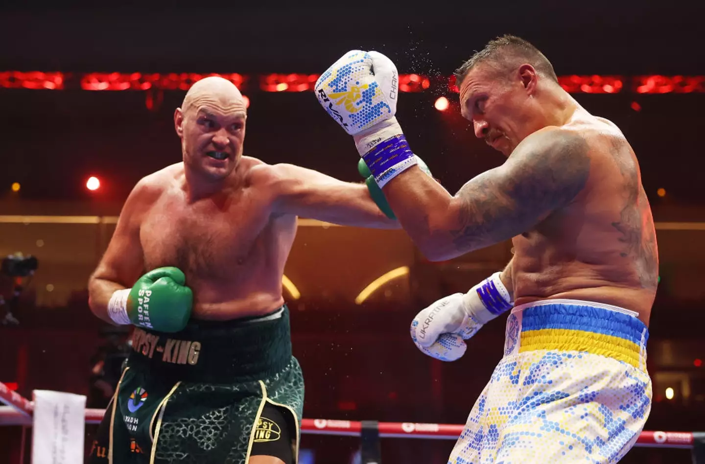 Tyson Fury lost against Oleksandr Usyk in May 2024 (Credit:Getty)