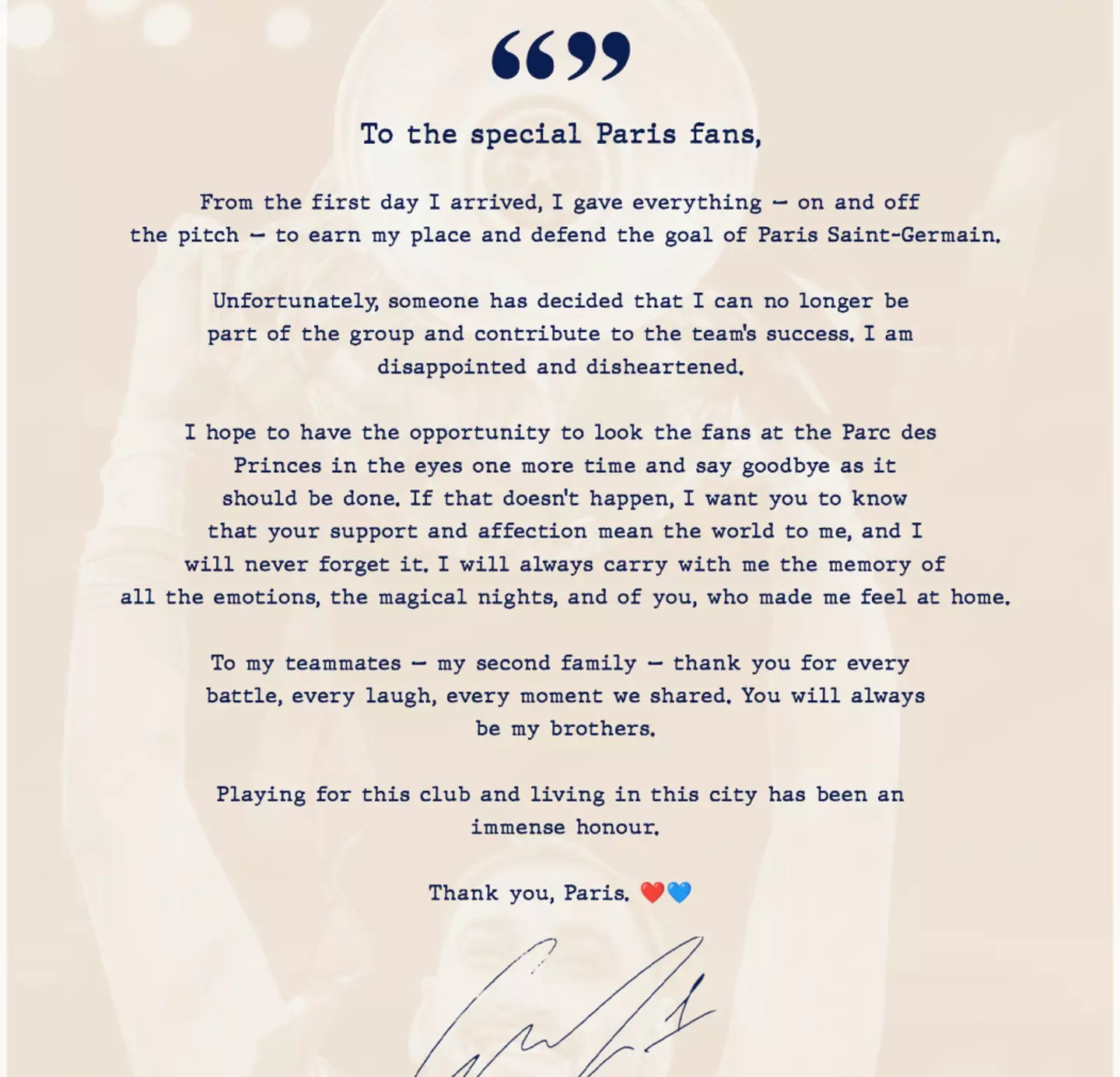 Image: Twitter/@donnarumma