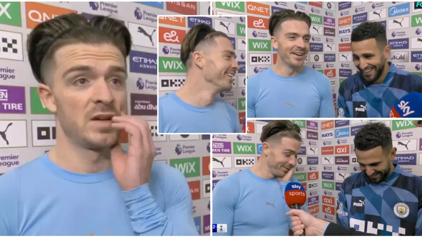 Jack Grealish was savaged by the Sky Sports reporter on live TV last night, Riyad Mahrez was in tears