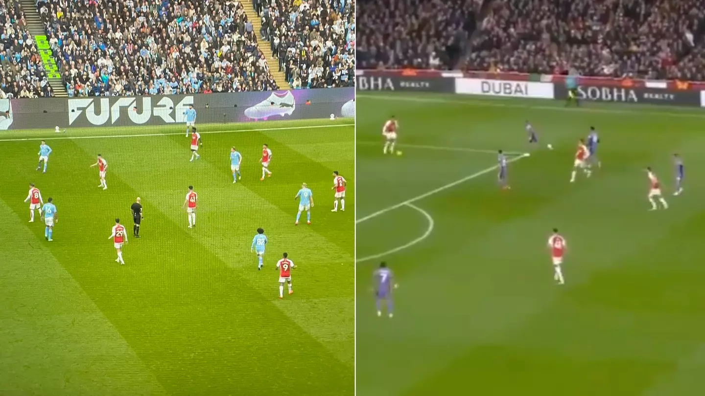 Arsenal fan goes viral with response to Liverpool supporter mocking their tactics against Man City