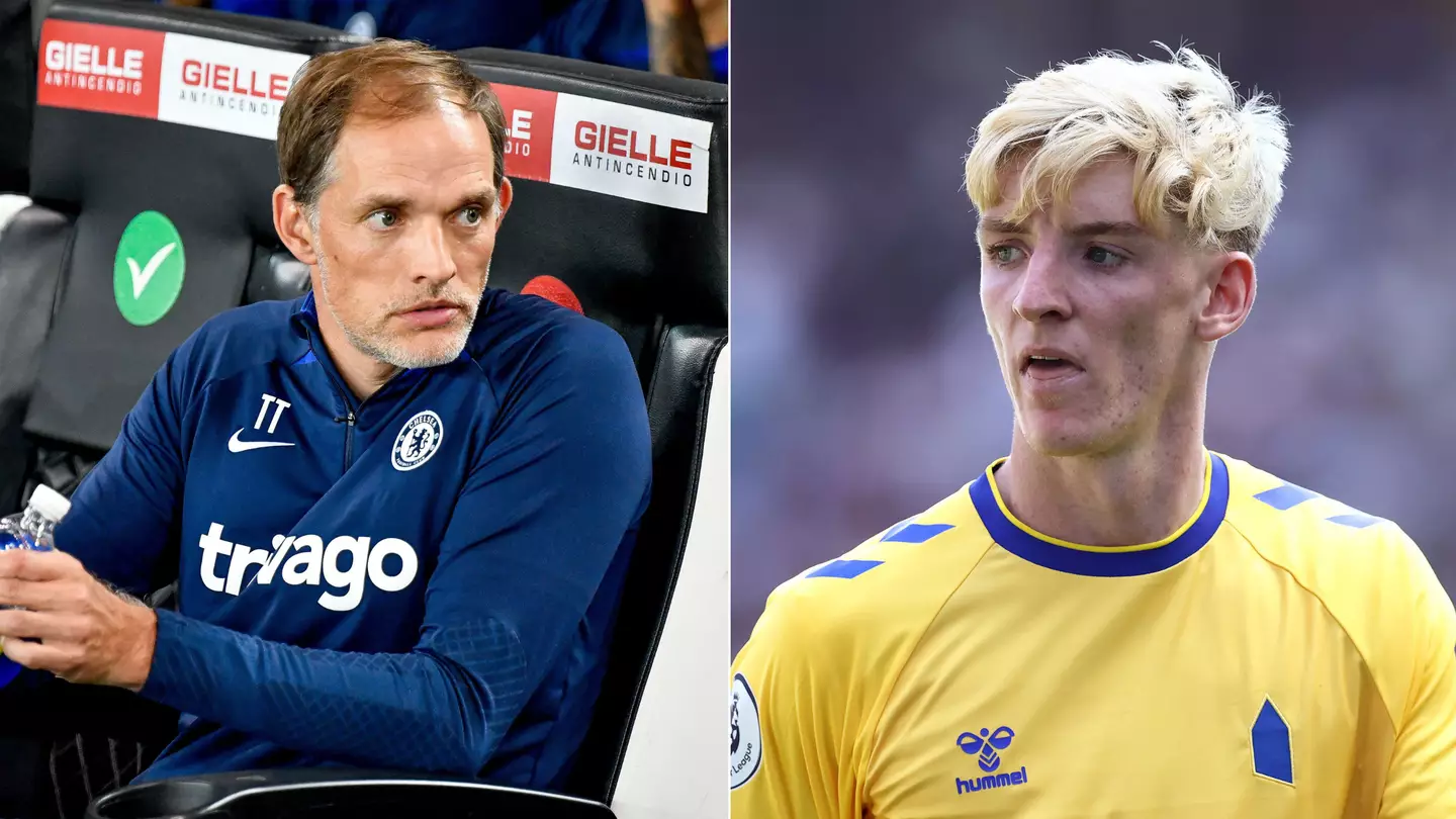 Chelsea bid over £40 million for Everton youngster Anthony Gordon