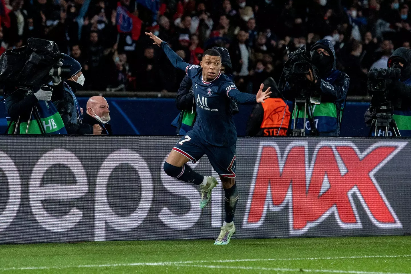 Mbappe scored a brilliant winner against Real Madrid on Tuesday (Image: PA)